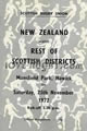 Rest of Scottish Districts v New Zealand 1972 rugby  Programmes